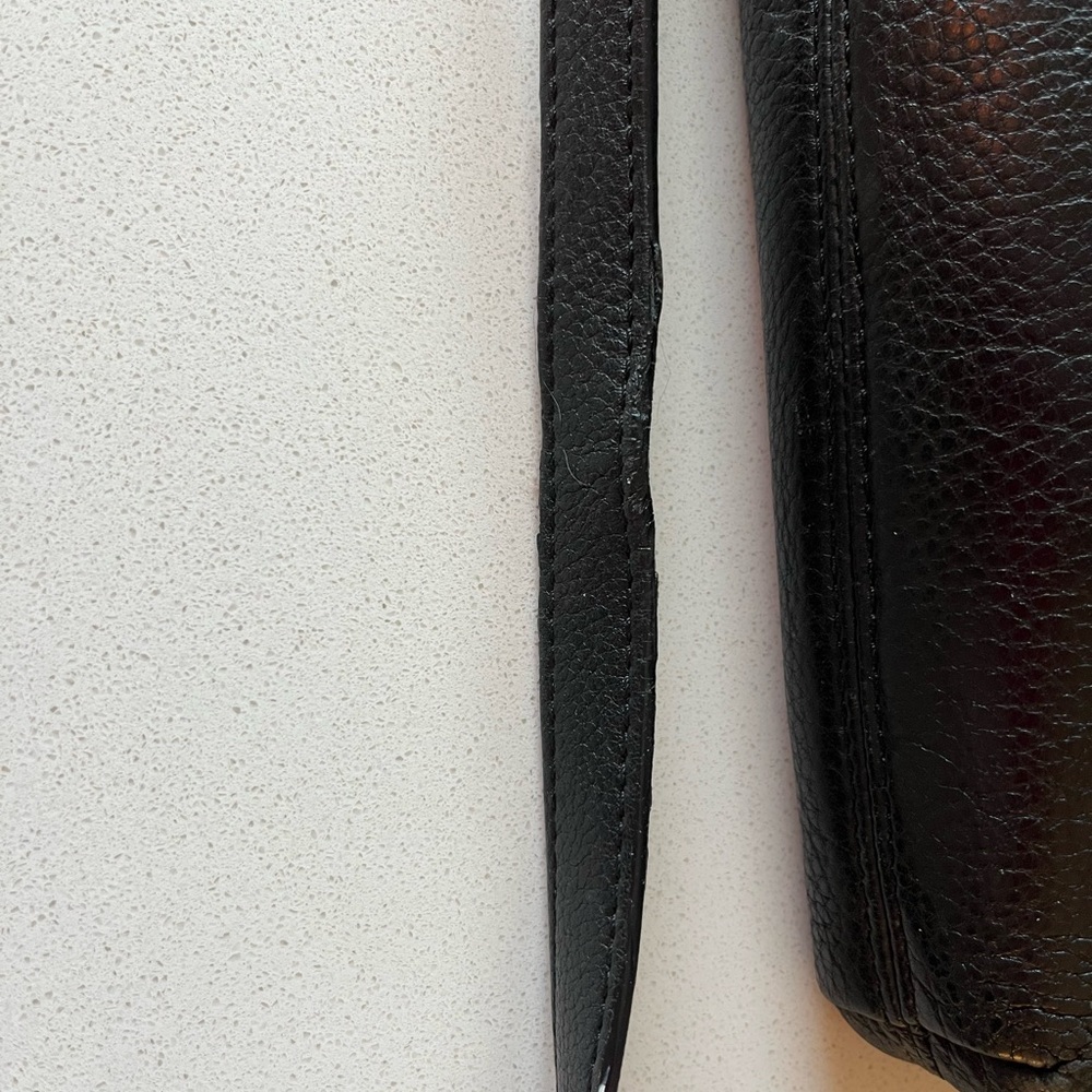 Michael Kors Black Pebbled Leather Shoulder Bag - Picture 11 of 11